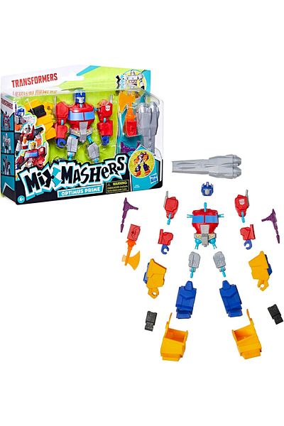 transformers Optimus Prime Figure Mixmashers Deluxe Version