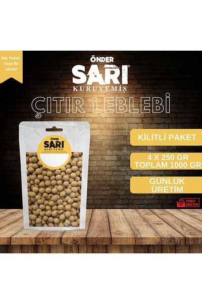 Önder Sarı Kuruyemiş Crispy Pebbles Nuts 250 Gr