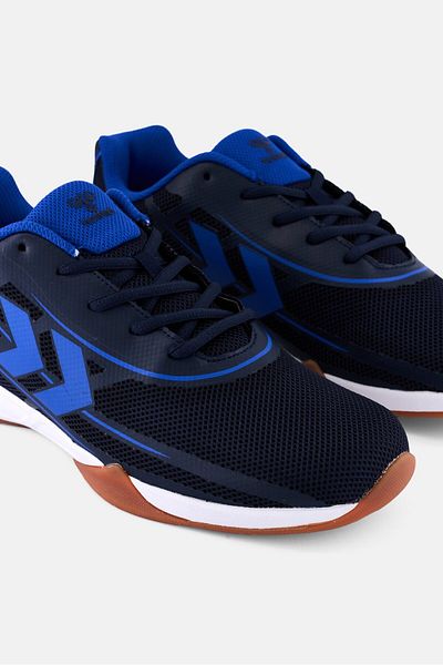 hummel Men Root Elite ll Lace Up Running Shoes, Navy Blue