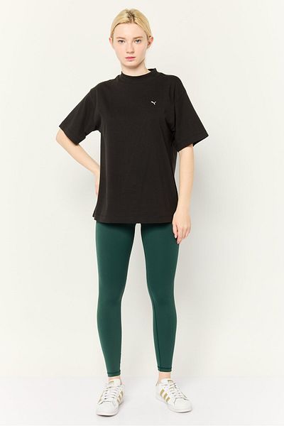 Puma Women Sportswear Fit Short Sleeve Outdoor T-Shirt, Black