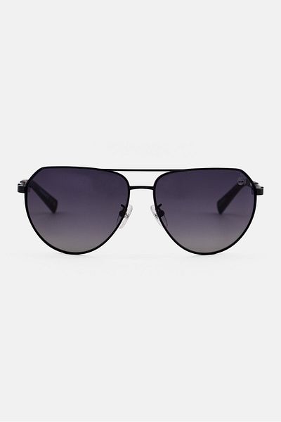 Timberland Men Tb9340-h02d60 Aviator Sunglass, Black