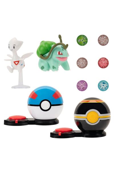 Pokemon Sürpriz Atak Oyun Seti S1 Togetic ve Bulbasaur