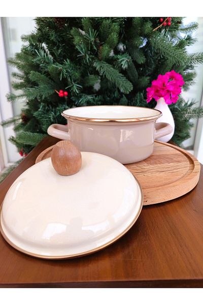 Madame Coco Bonneville Pot - Beige Color - 16 cm