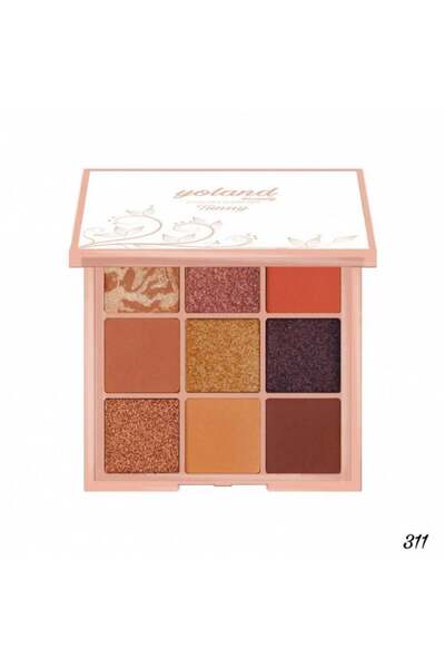 YOLAND BEAUTY باليت ظلال العيون توناي Yb-311 مكون من 9 الوان من يولاند بيوتي