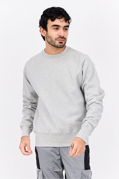Champion Men Sportswear Fit Long Sleeve Outdoor Sweatshirts, Grey