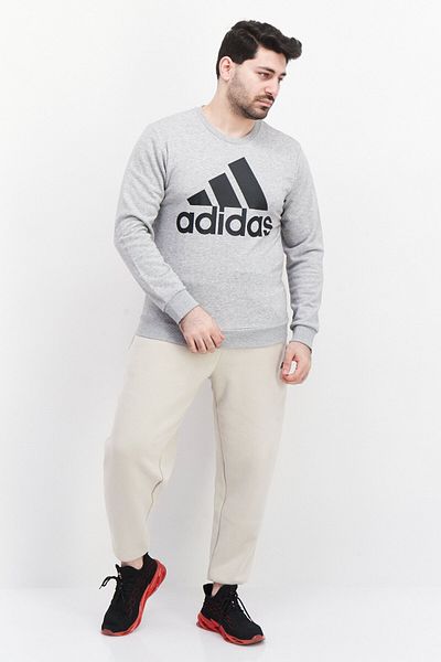 adidas Men Sportswear Fit Long Sleeves Outdoor Sweatshirt, Grey