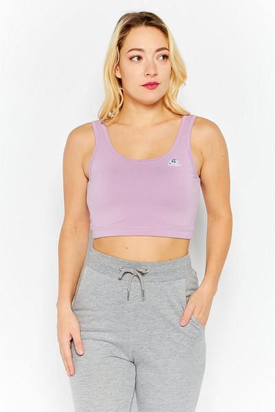 Champion Women Athletic Fit Non Padded Sleeveless Sports Bra, Purple