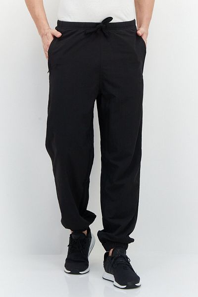 Adidas Originals Men Sportswear Fit Drawstring Outdoor Sweatpants, Black