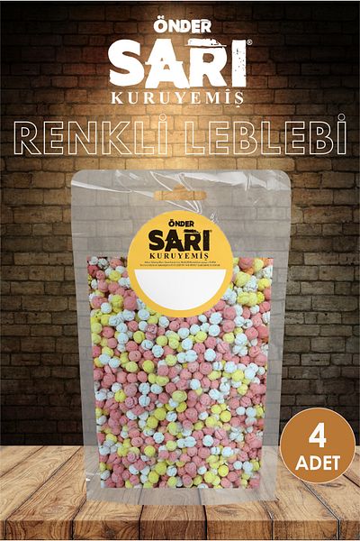 Önder Sarı Kuruyemiş Colorful Pebbles Nuts 250 Gr
