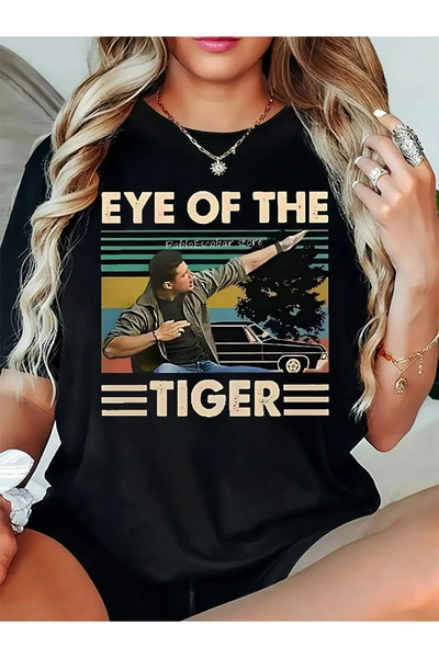 l'eivor Supernatural Dean Sam Castiel Efsane Kesitler Baskılı Unisex Pamuk T-...