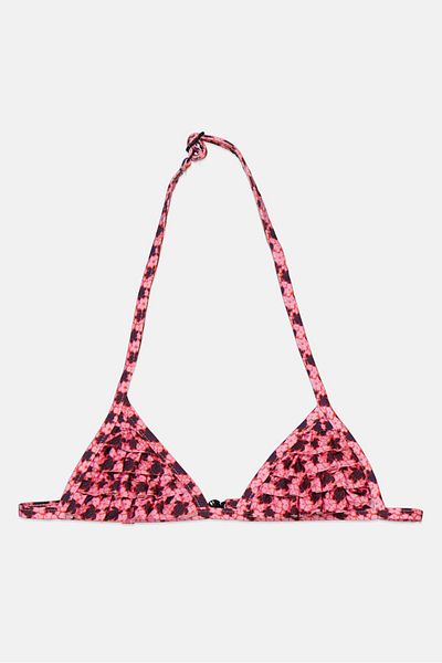 VILEBREQUIN Toddlers Girl Allover Print Bikini Top, Rose