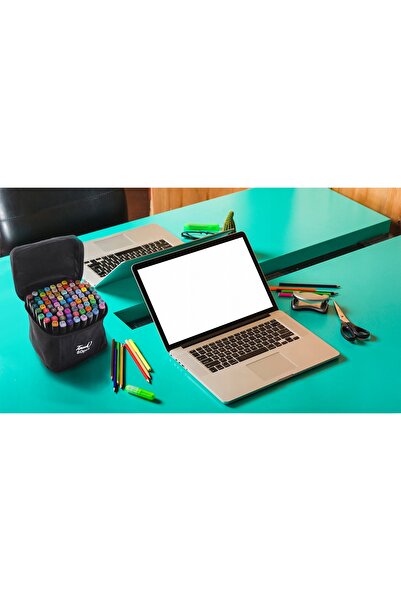 zola Set 80 de markere, Zola, 2 capete subtiri si groase, cu geanta de depozitare, multicolor