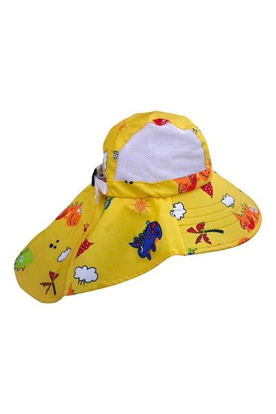 Aware Time 5-9 Years Unisex Children's Lace-Up Fedora Hat with Whistle Toy