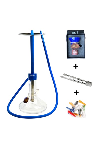 wow legend Target XL Model Blue Nargile Takımı