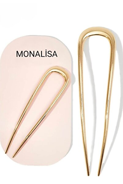 monalisatoka Kadın Gold Büyük BoySaç Toplama Topuz Yapma Apartı