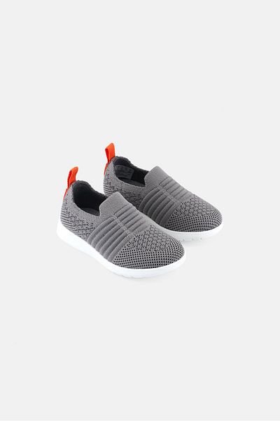 CLARKS Toddlers Boy Ezera Walk Slip On Shoes, Grey