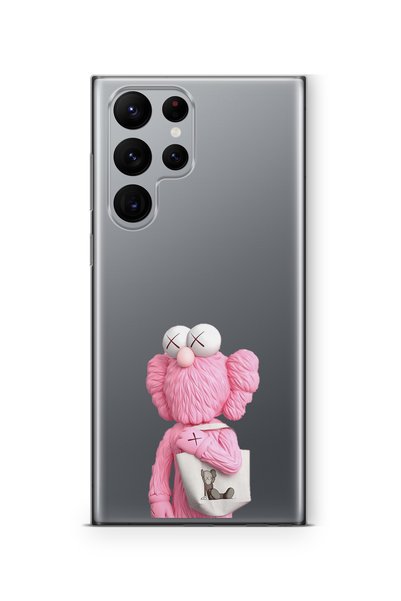 Multitronic Samsung Galaxy S23 Ultra Compatible Kaws Design Printed Transpare...