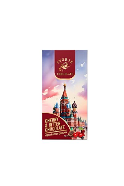 IVORIE VİŞNELİ BİTTER ÇİKOLATA 70 GR