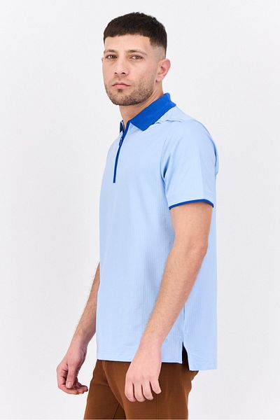 Head Men Sportswear Fit Short Sleeve Outdoor Polo, Blue