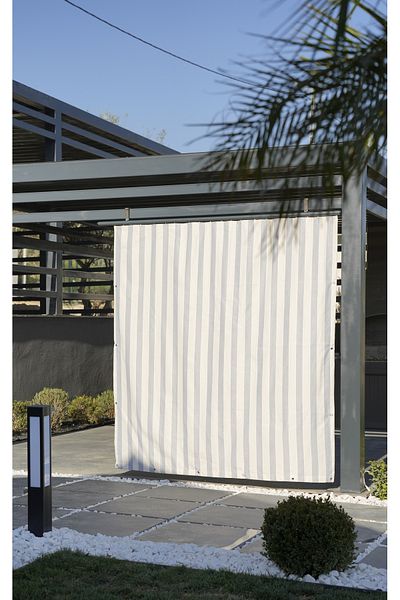 ALTINPAMUK Gril Krème Enxboy Super Luxury Balcony Curtain