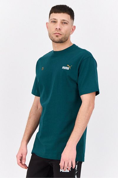Puma x Select Men Sportswear Fit Short Sleeves Outdoor T-shirt, Teal Green