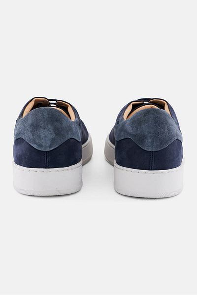 Geox Men Coryan Lace Up Shoes, Navy