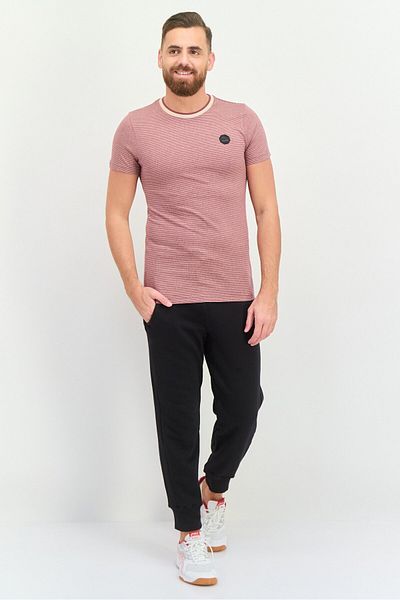 Puma Men One8 Virat Kohli Collection Sportswear Fit Short Sleeve Training T-shirt, Mauve/beige