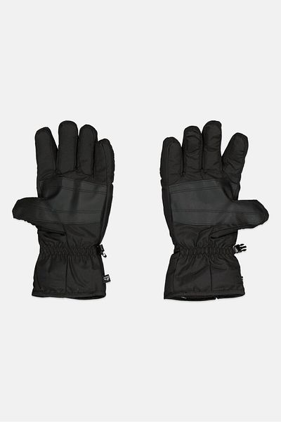 RBX Men 1 Pair Textured Ski Gloves, Black