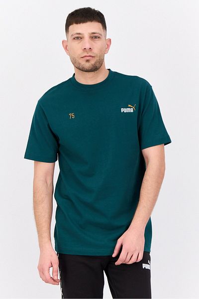 Puma x Select Men Sportswear Fit Short Sleeves Outdoor T-shirt, Teal Green