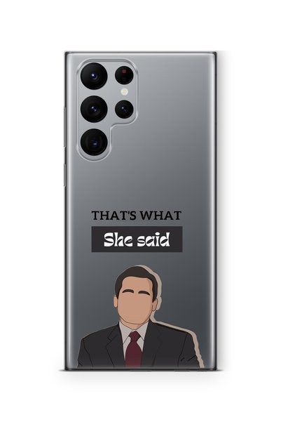 Multitronic Samsung Galaxy S24 Ultra Compatible the Office Michael Scott Desi...