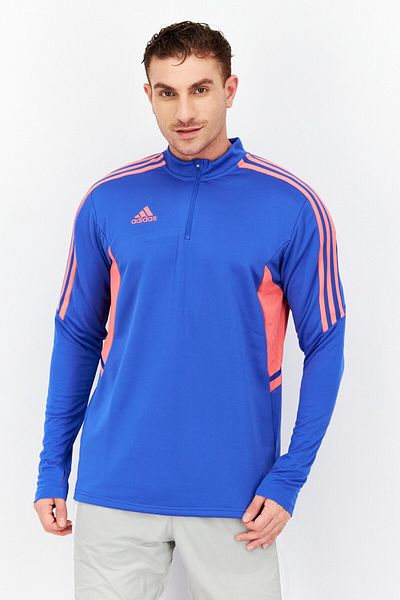 adidas Men Sportswear Fit Long Sleeve Track Jacket , Blue