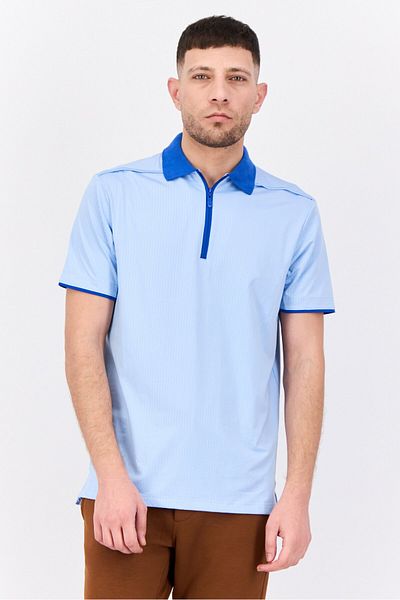 Head Men Sportswear Fit Short Sleeve Outdoor Polo, Blue