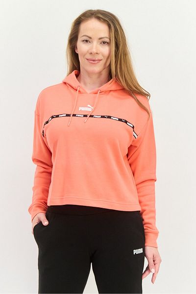 Puma Women Sportswear Fit Long Sleeves Outdoor Sweatshirt, Pink