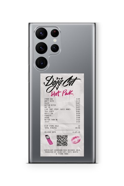Multitronic Samsung Galaxy S23 Ultra Compatible Doja Cat Hot Pink Album Plug ...