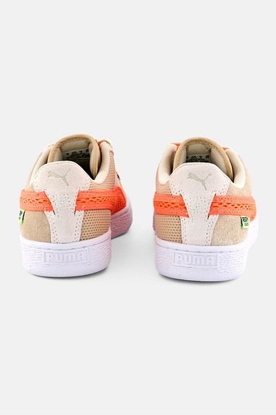 Puma Kids Boy Suede Textured Outdoor Shoes, Orange