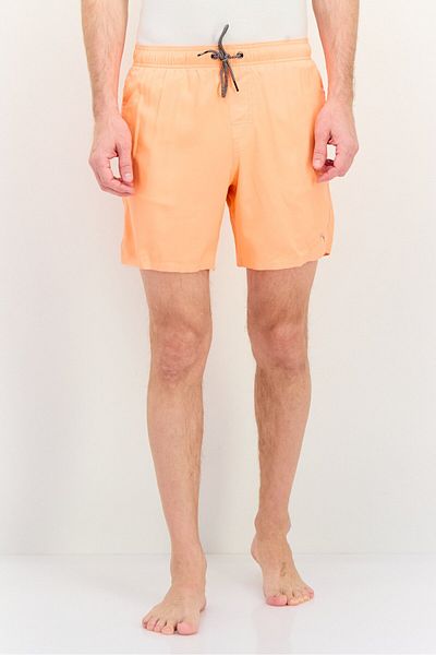 Puma Men Brand Logo Board Shorts, Orange