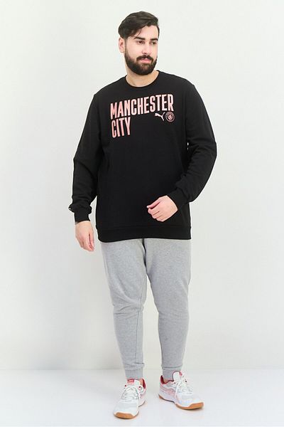 Puma Men Sportswear Fit Long Sleeve Outdoor Sweatshirt, Black