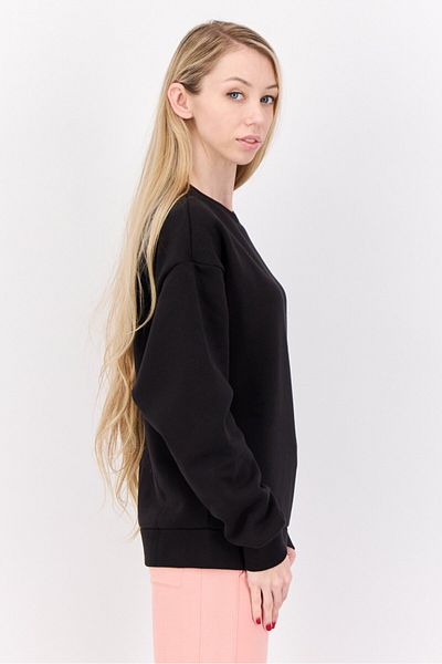 Puma Women Sportswear Fit Long Sleeve Training Sweatshirt, Black