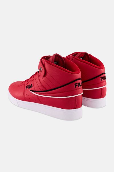 FILA Men Vulc 3 Outline Updown Lace Up Outdoor Shoes, Red