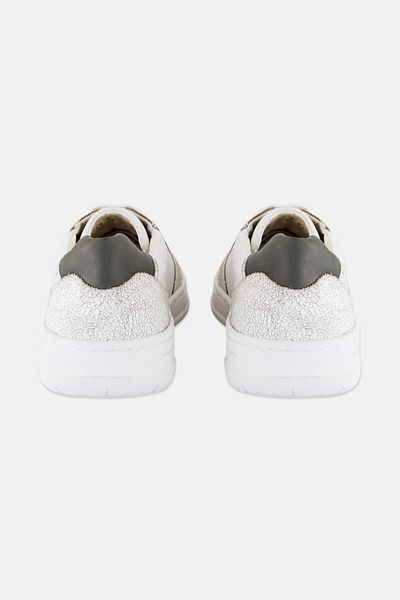 Geox Men Lace Up Casual Shoes, White