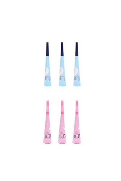 Flippy Set de 6 suflante pentru dezvăluirea sexului - Fată sau Băiat, Carton,...