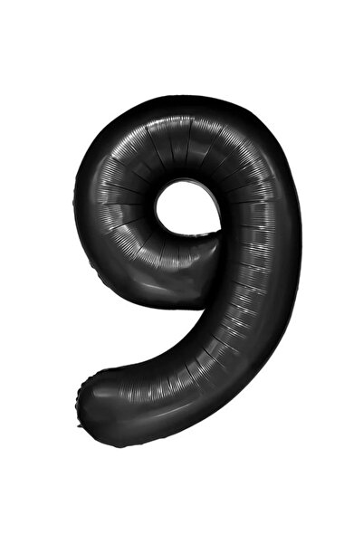 Flippy Balon, Flippy, Cifra, 100 cm, , Negru, Cifra 9
