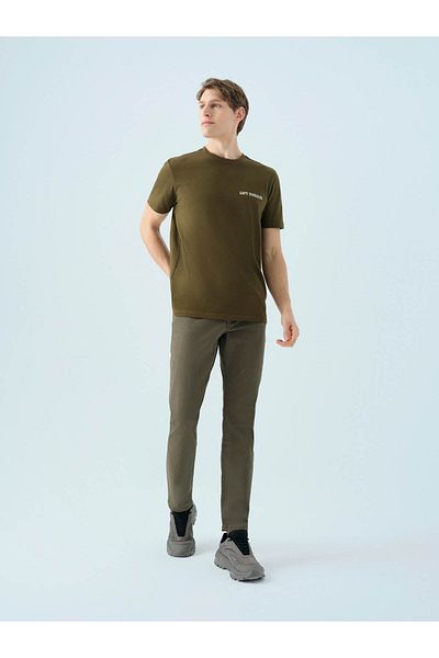 Loft Regular Fit Khaki Men's T-Shirt Lf2038722
