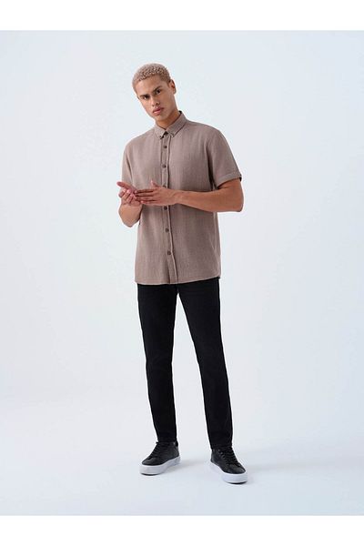 Loft Regular Fit Mink Men's Shirt Lf2038574
