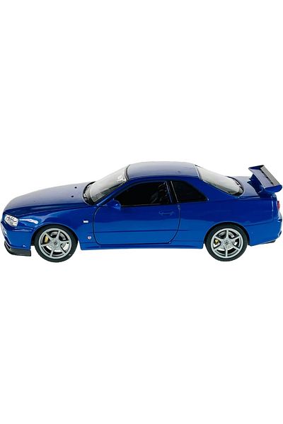 TRUST STORE Nissan Skyline Gtr (R34) 1/24 Scale Diecast Model Car
