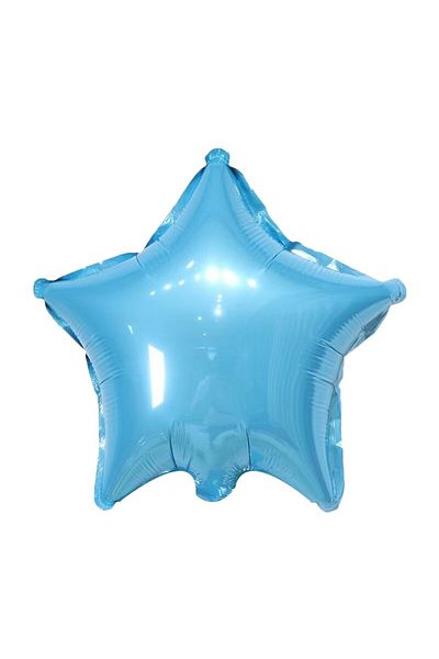 Flippy Set 3 Baloane Din Folie A, , Figurine Coroana Si Stea, Model Aniversare, 40 Cm, , Albastru