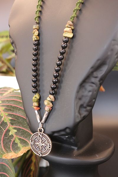 magıcgrange Unakit Natural Stone Special Design Necklace Handmade Collection Casual Style