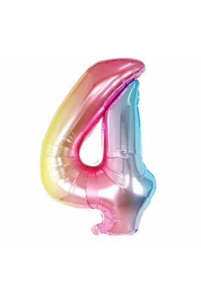 Flippy Balon Flippy, Cifra, 40 cm, , Multicolor, Cifra 4