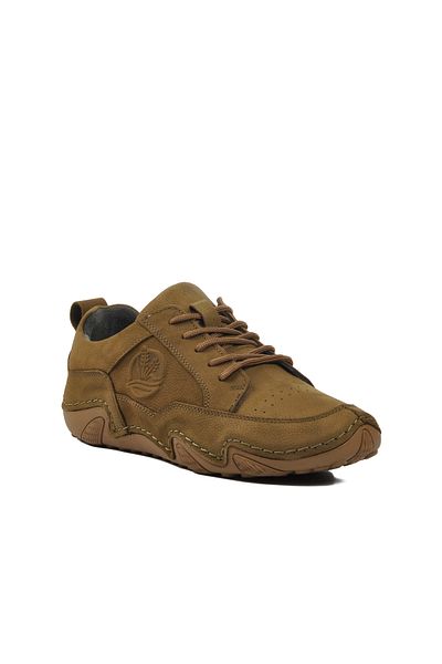 AYK'S Ανδρικά παπούτσια Casual Khaki Nubuck 325-S M