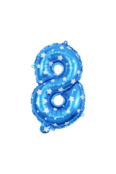 OEM Metallic Foil Balloon Figure, Star Print, 80th Birthday Theme cmidu